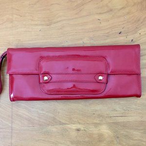 Maurizio Taiuit NWT Patent Leather Clutch Wristlet